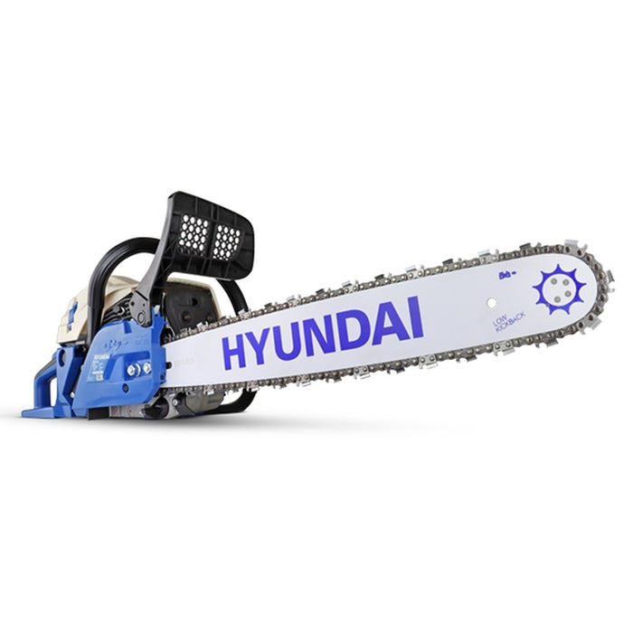 Hyundai 62cc 20” Petrol Chainsaw, 2-Stroke Easy-Start | HYC6200X | 3 Year Warranty