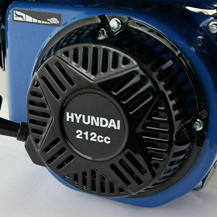 Hyundai 212cc 7hp 20mm Electric-Start Horizontal Straight Shaft Petrol Engine, 4-Stroke, OHV | IC210XE-20 | 2 Year Warranty