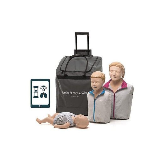 Laerdal Little Family Pack Light Skin | Training Manikins for CPR Comes with All the Essential Features