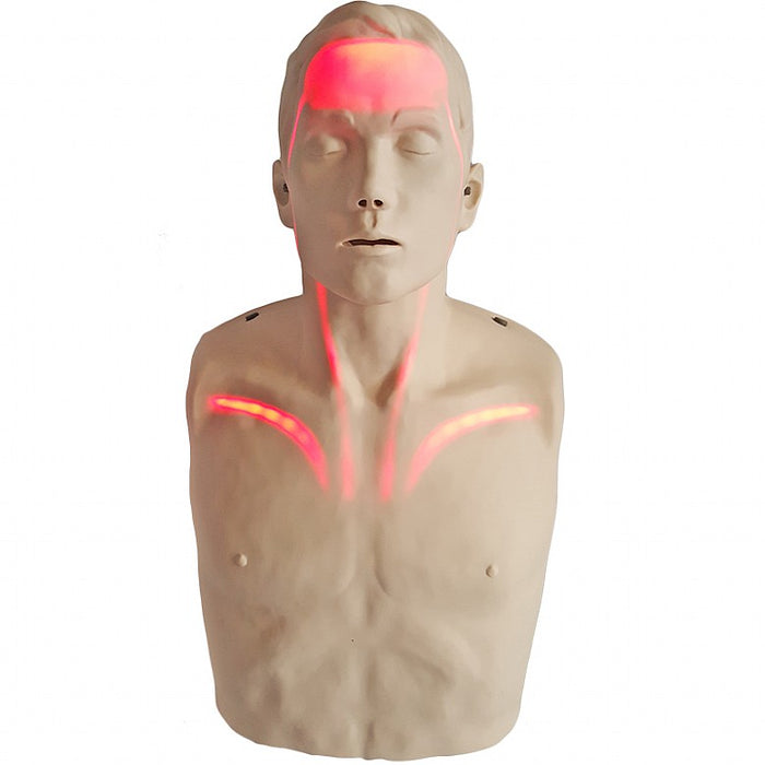 Brayden CPR Manikin with Red Illumination LED Lights