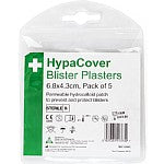 HypaCover Blister Plasters, Pack of 5