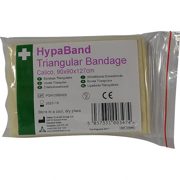 HypaBand Triangular Bandage, Calico, Non-Sterile