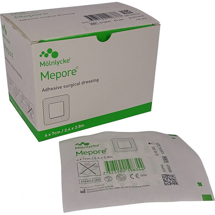 Mepore Sterile Dressing, 6x7cm (Pack of 60)