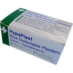 HypaPlast Blue Catering Plasters, 7.2x2.5cm (pack of 100)