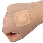 HypaPlast Fabric Plasters, 3.8x3.8cm (Pack of 100)