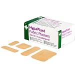 HypaPlast Fabric Plasters, Assorted (Pack of 100)