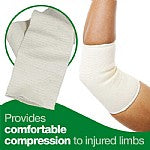 10m Tubular Support Bandage (D - Arms, Legs), White at £15.65 only from acutecaredirectltd.com.