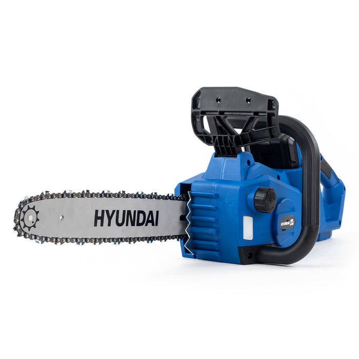 Hyundai 40V Lithium-Ion Battery Powered Cordless Chainsaw | HYC40LI | 3 Year Warranty