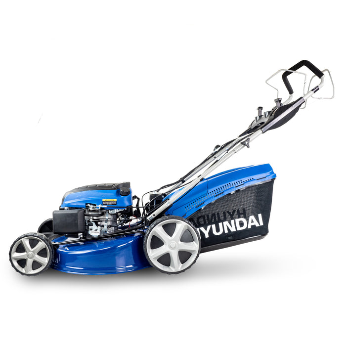 Hyundai 22”/56cm 196cc 4-in-1 Electric-Start Self-Propelled Petrol Lawnmower | HYM560SPE | 3 Year Warranty