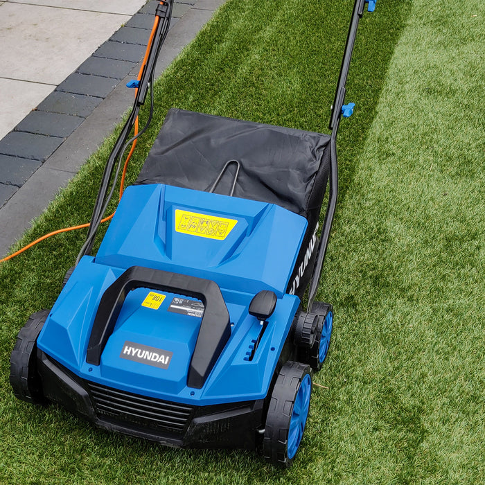 Hyundai 1600W 380mm Artificial Grass Sweeper / Brush | HYSW1600E | 3 Year Warranty