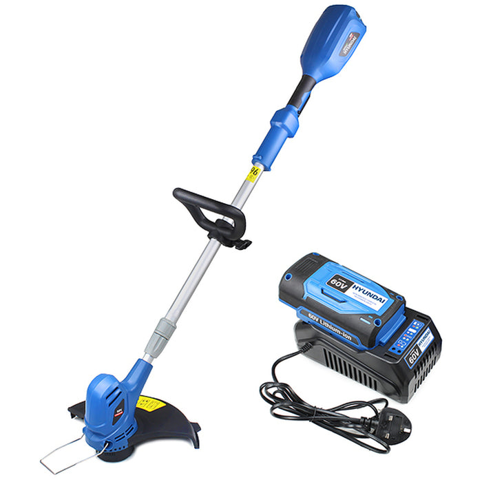 Hyundai 60v Lithium-ion Cordless Battery Grass Trimmer With Battery and Charger | HYTR60LI | 3 Year Warranty