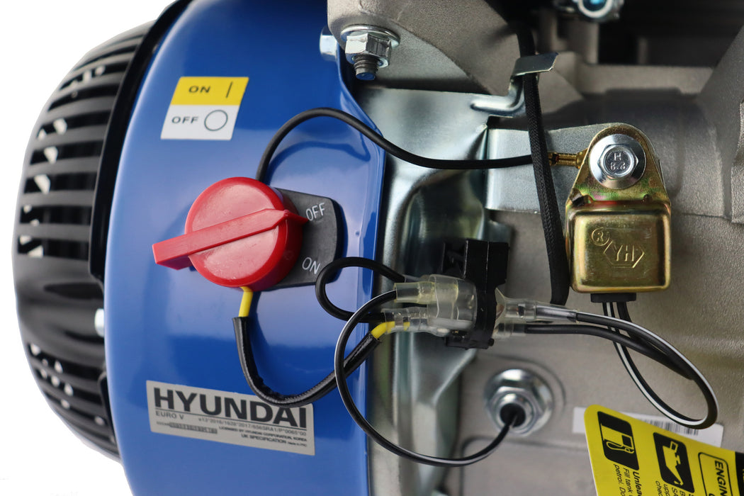 Hyundai 212cc 6.5hp 20mm Horizontal Straight Shaft Petrol Engine, 4-Stroke, OHV | IC210P-20 | 2 Year Warranty