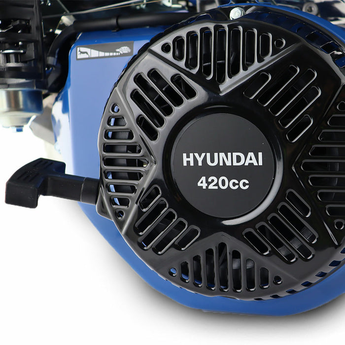 Hyundai 457cc 15hp 25mm Electric-Start Horizontal Straight Shaft Petrol Engine, 4-Stroke, OHV | IC460XE-25 | 2 Year Warranty