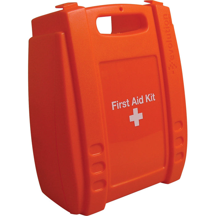 Evolution British Standard Compliant Workplace First Aid Kit in Orange Case