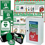 Schiller FRED PA-1 AED Automatic Bundle with Wall Cabinet