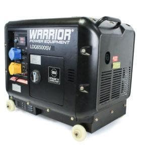Warrior LDG6500SV 5KW 1PH Diesel Generator