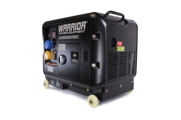 Warrior LDG6500SV3WRC 5KW 3PH Diesel Generator