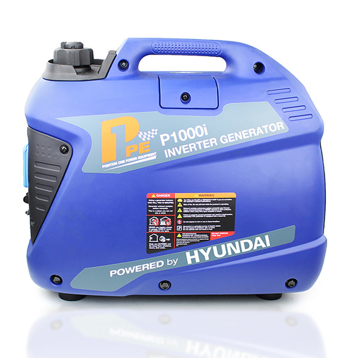 P1 1000W Portable Petrol Inverter Suitcase Generator (Powered by Hyundai) | P1000i | 2 Year Warranty