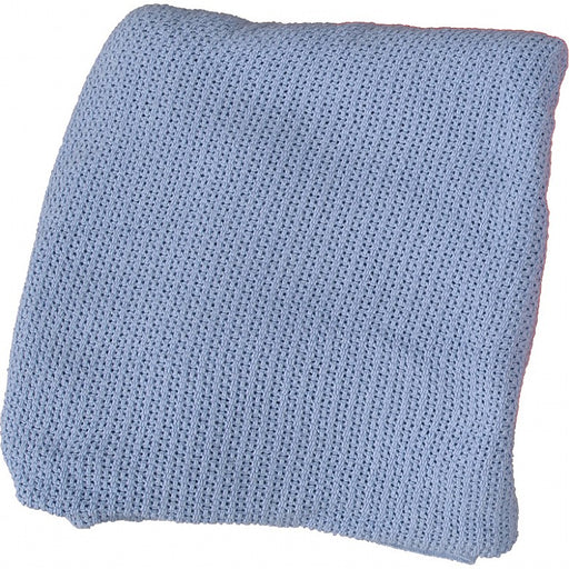 100% Cotton Blanket, Blue at £31.5 only from acutecaredirectltd.com.