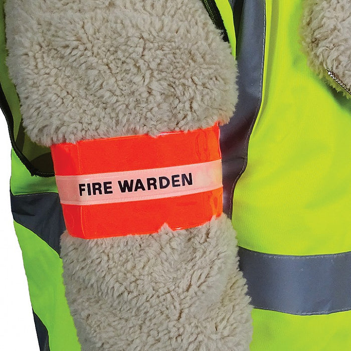 Fire Hi-Visibility Armband, Fire Warden