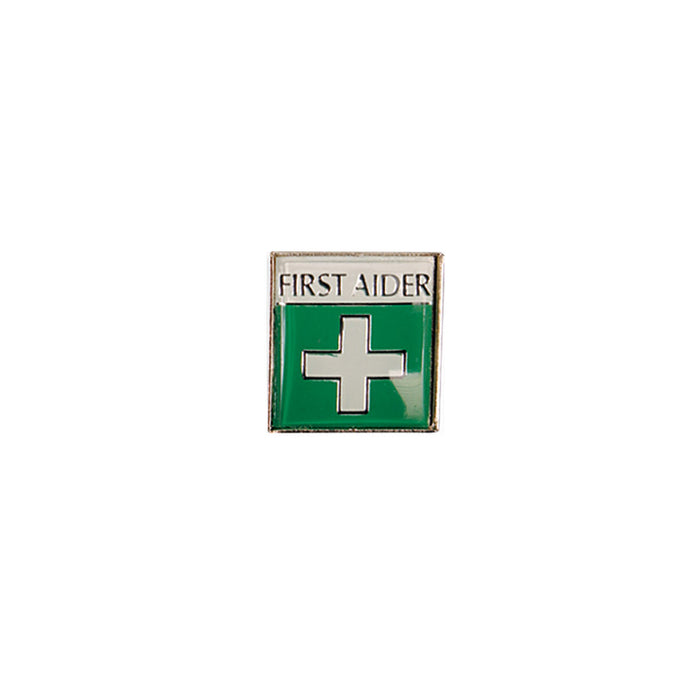 Badge (Metal) First Aid