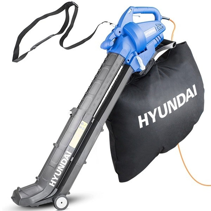 Hyundai 3-in-1 Electric Garden Vacuum, Leaf Blower and Mulcher | HYBV3000E | 3 Year Warranty
