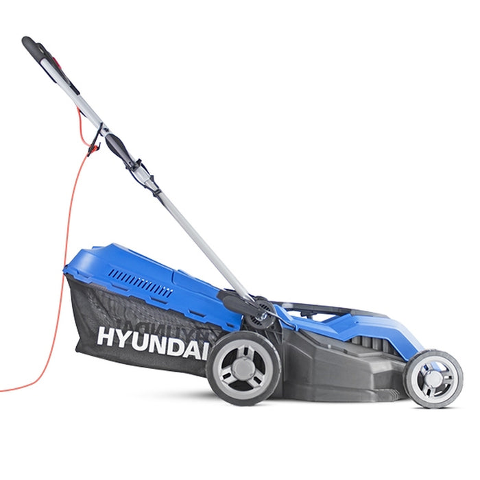 Hyundai 38cm Corded Electric 1600w/230v Roller Mulching Lawnmower | HYM3800E | 3 Year Warranty