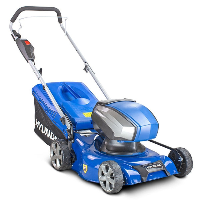 Hyundai 42cm Cordless 40v Lithium-Ion Battery Lawnmower with Battery and Charger | HYM40LI420P | 3 Year Warranty