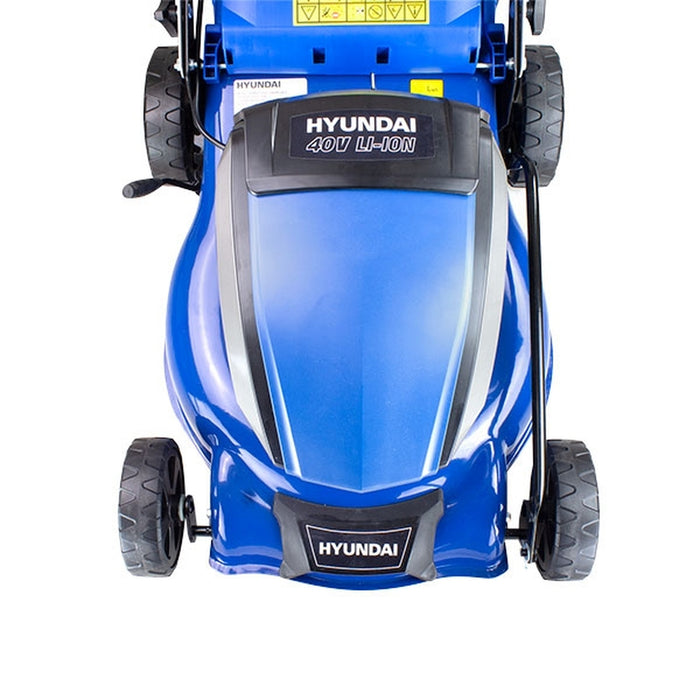 Hyundai 42cm Cordless 40v Lithium-Ion Battery Lawnmower with Battery and Charger | HYM40LI420P | 3 Year Warranty