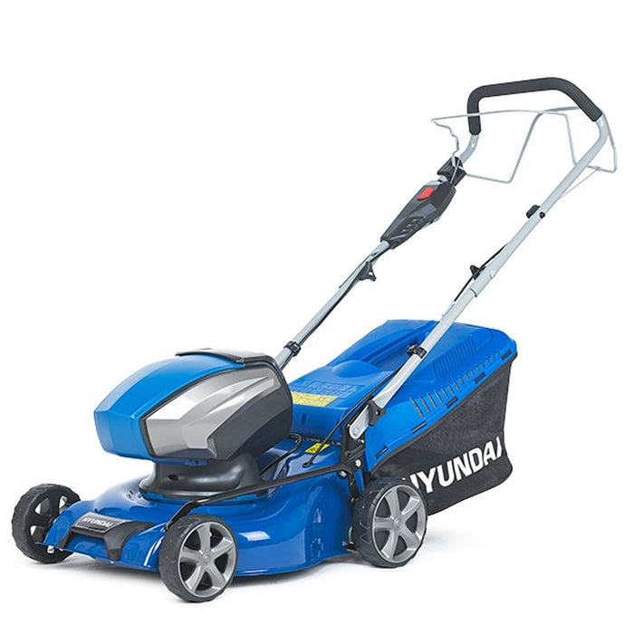 Hyundai 42cm Cordless 40v Lithium-Ion Battery Self-Propelled Lawnmower with Battery and Charger | HYM40LI420SP | 3 Year Warranty