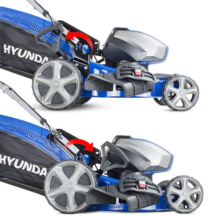 Hyundai 80V Lithium-Ion Cordless Battery Powered Lawn Mower 45cm Cutting Width With Battery and Charger | HYM80LI460P  | 3 Year Warranty