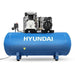 Hyundai Air Compressor Electric 3hp | Hyundai 200 Litre 14CFM/145psi | 2 Year Platinum Warranty