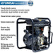 Hyundai Electric Start Diesel Chemical Water Pump | Hyundai 50mm 2" | 1 Year Platinum Warranty