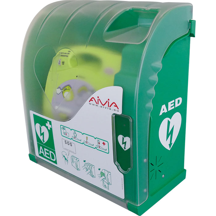 Outdoor Heated AED Cabinet