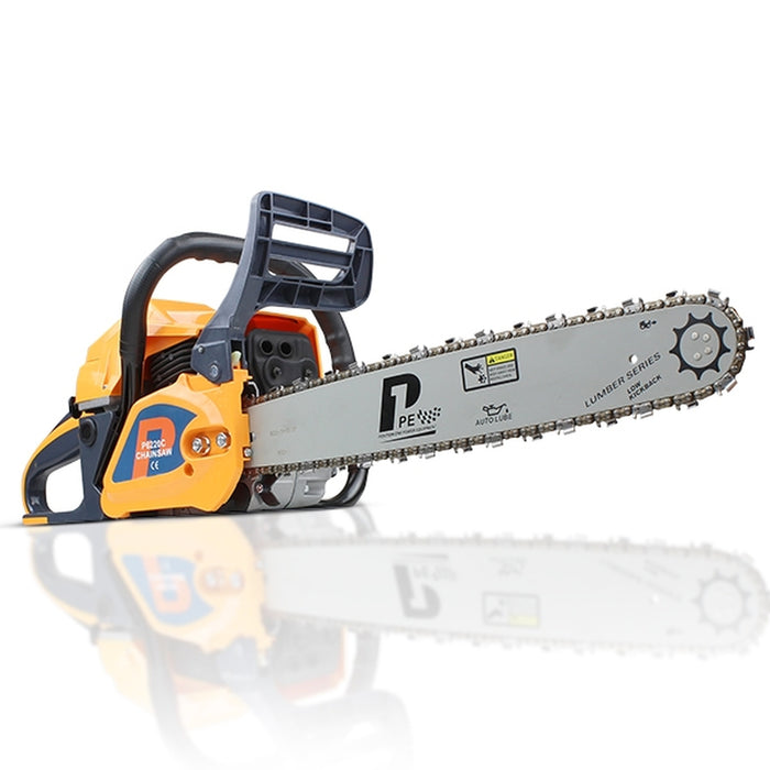P1 Petrol Chainsaw with 62cc Hyundai Engine, 20" Bar, Easy-Start - Includes 2 Chains and Bag | P6220C | 2 Year Warranty